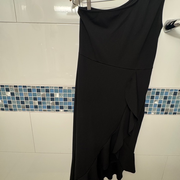 Michael Kors One Shoulder Black Dress - Picture 6 of 6